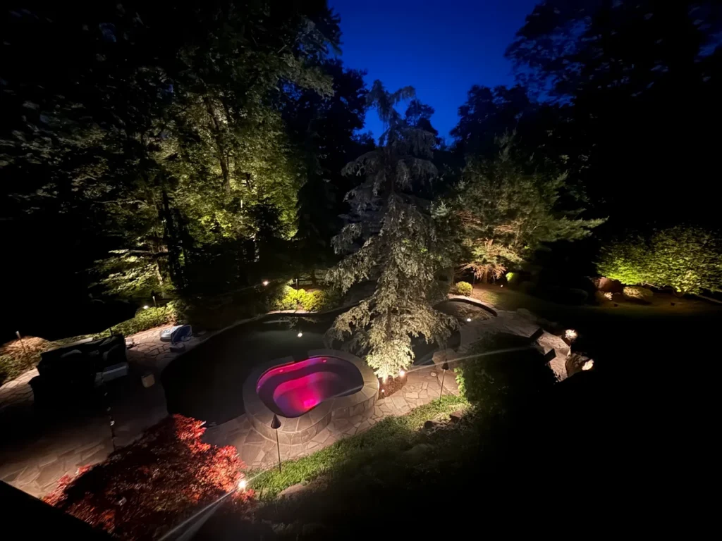 Pool Lighting Installation in Westchester County, NY