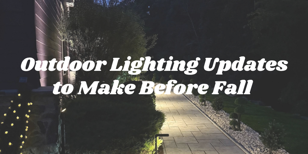 Outdoor Lighting Updates to Make Before Fall